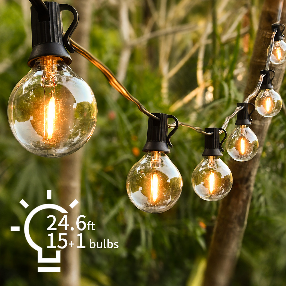 LED Light, Vintage Bulb Chain For Outdoor Decorate